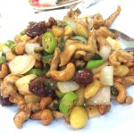 中華式タイ料理の夕食